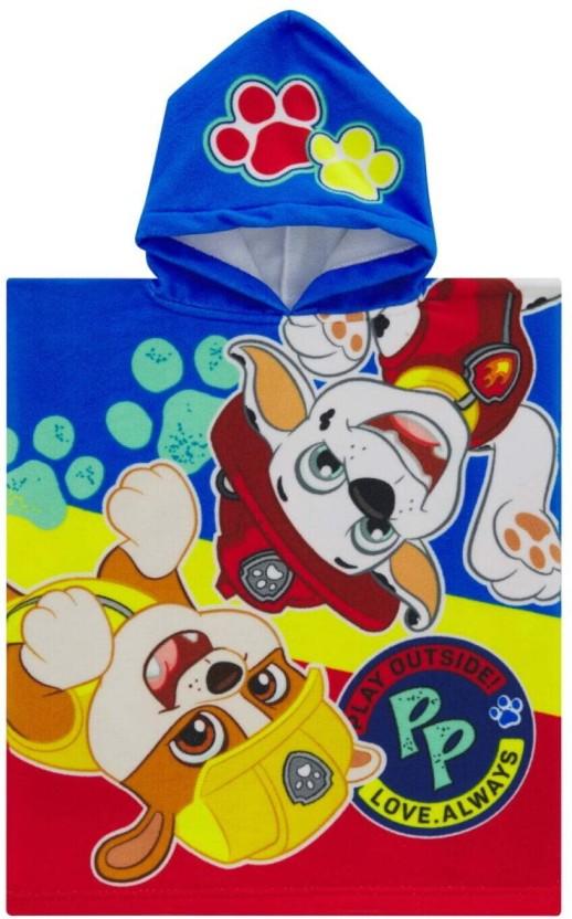 Character Paw Patrol Cotton Bath, Beach Towel (Multicolour, 115 cm x 50 cm)