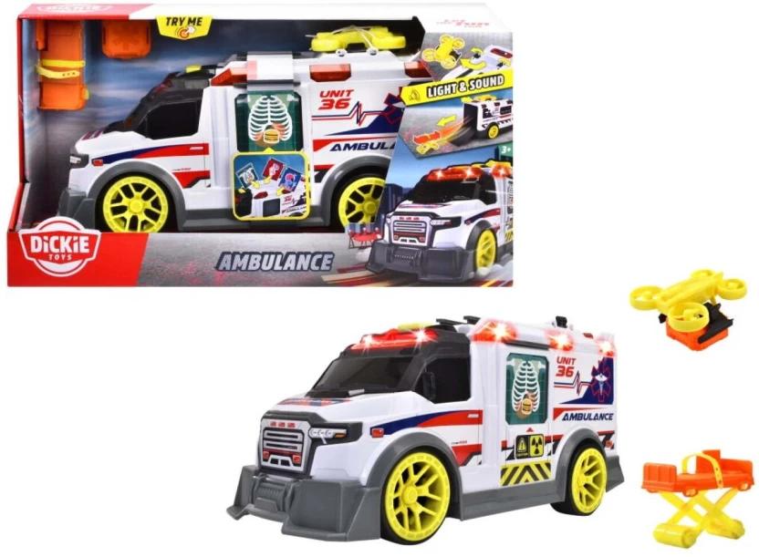 Dickie Ambulance (Multicolour, Pack of: 1)