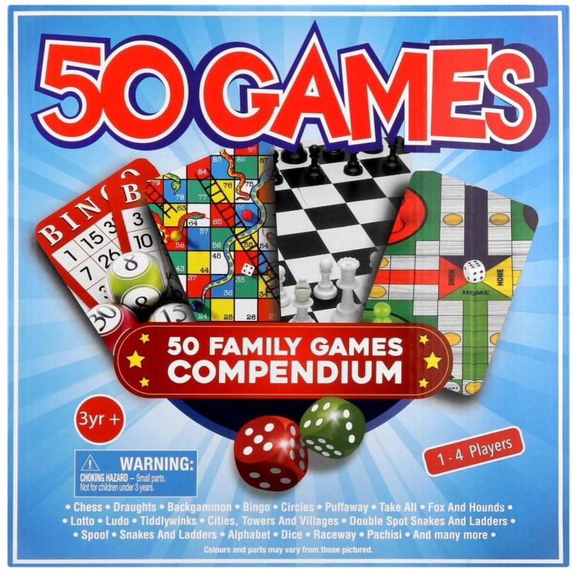 Prioa 50 Compendium Games Board Game Accessories Board Game