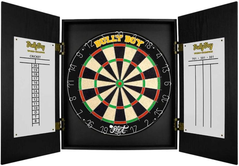 Shot Bully Boy Cabinet Set Dart Board Board Game