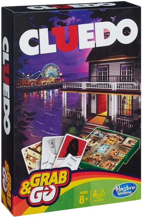 Hasbro Kids Gaming-Clue Acrylic Glass Curiosity Building Card Game (Multicolour)