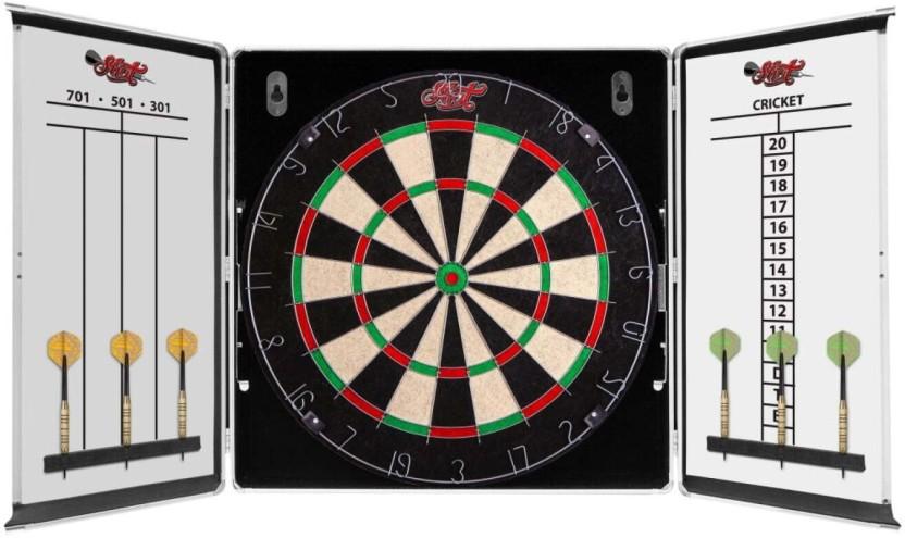 Shot Warrior Aluminium Cabinet Dart Set Dart Board Board Game