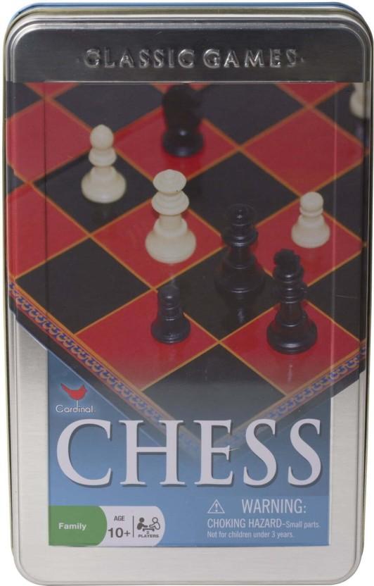 Cardinal Chess In A Tin Strategy & War Games Board Game