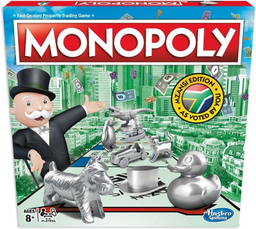 Mattel Monopoly Mzanzi (South Africa) Party & Fun Games Board Game
