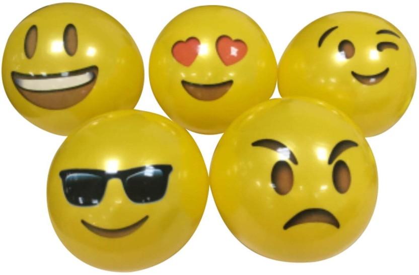 SNT Emoji Plastic Ball Ball Pits (Yellow)