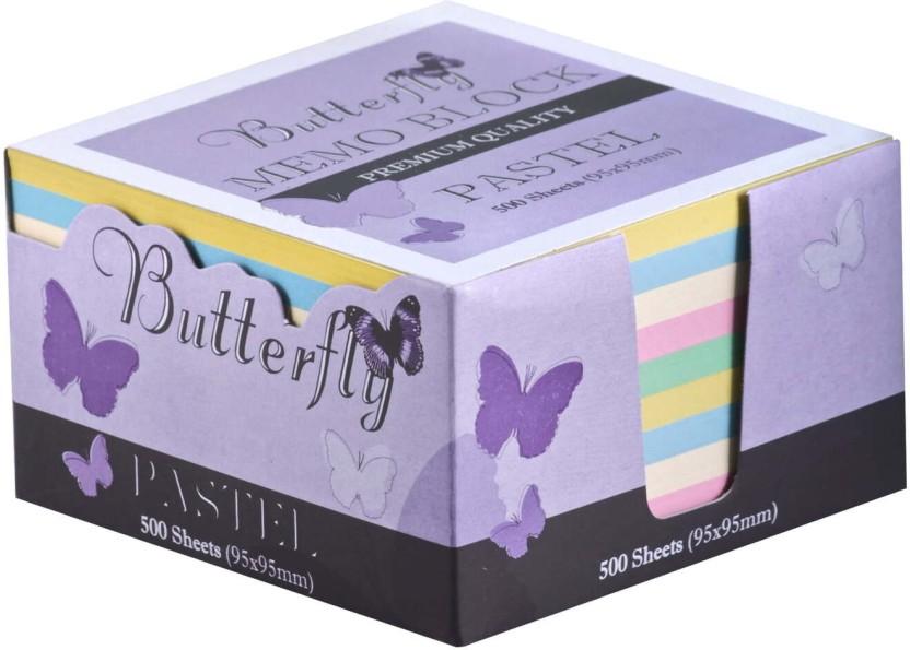 Butterfly A4 87 gsm Acrylic Paper (Set of 500, Multicolour)