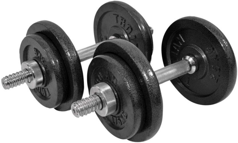 Trojan Dumbell Set Adjustable Dumbbells (20 kg)