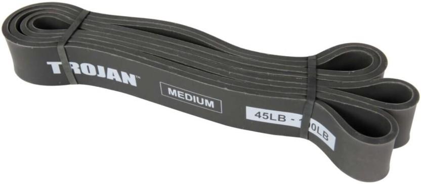 Trojan 32mm Resistance Band Resistance Band (Black, Pack of 1)