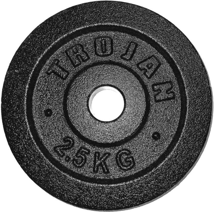 Trojan Barbell Disc Black Weight Plate (2600 g)