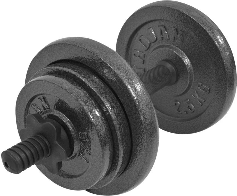 Trojan Dumbell Set Adjustable Dumbbells (10 kg)