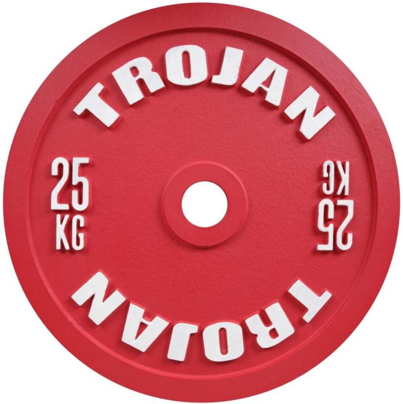 Trojan Olympic Weight Plate Red Weight Plate (25500 g)