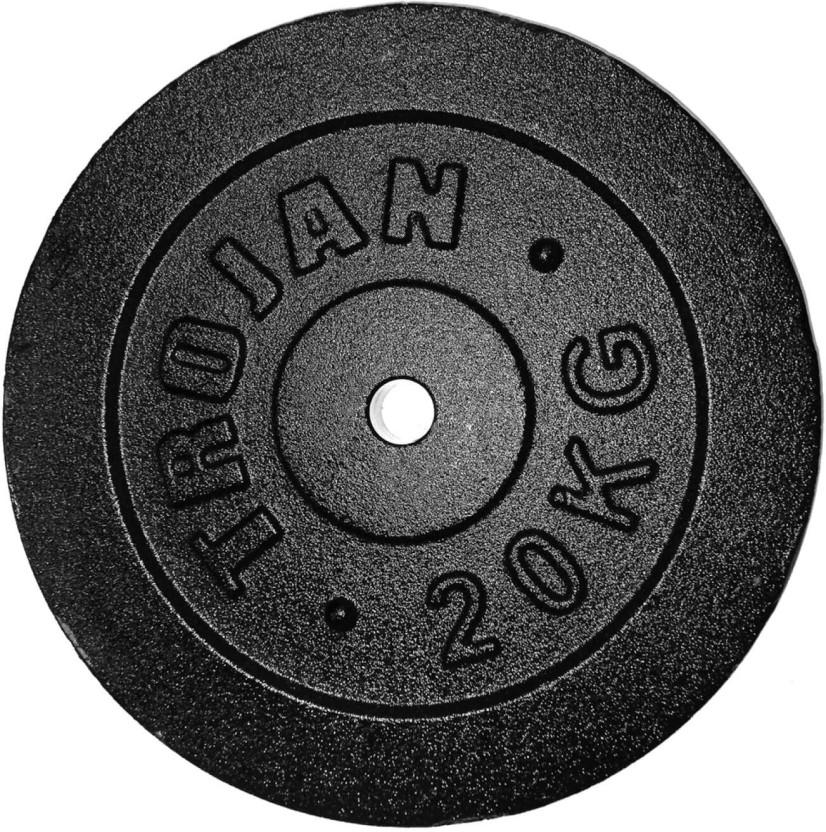 Trojan Barbell Disc Black Weight Plate (20150 g)