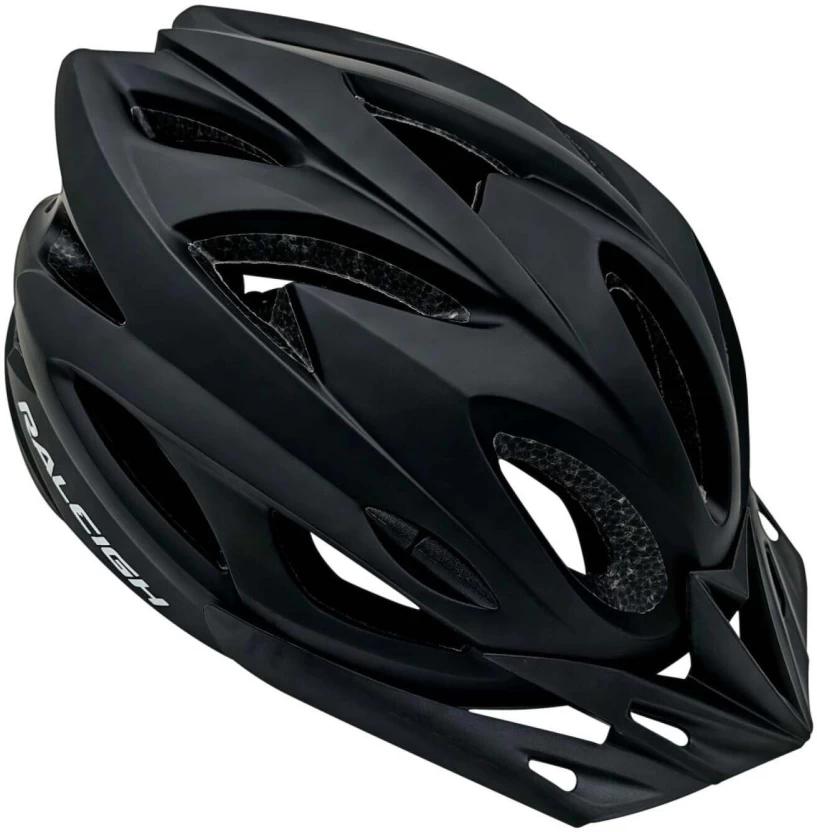 Raleigh Apex Mens Helmet Cycling Open Face Helmet (Black)