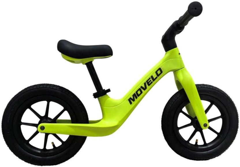 Movelo Balance Bike 2.125 inch (Single Speed, Black)