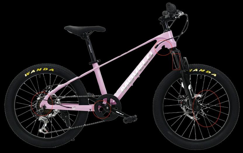 MOVELO Mountain Bike 20 inch (7 Gear, Pink)