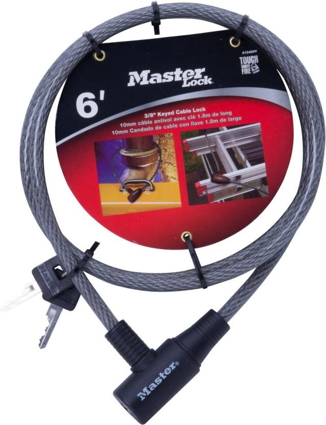 MASTER LOCK Master Keyed Cable Cycle Lock