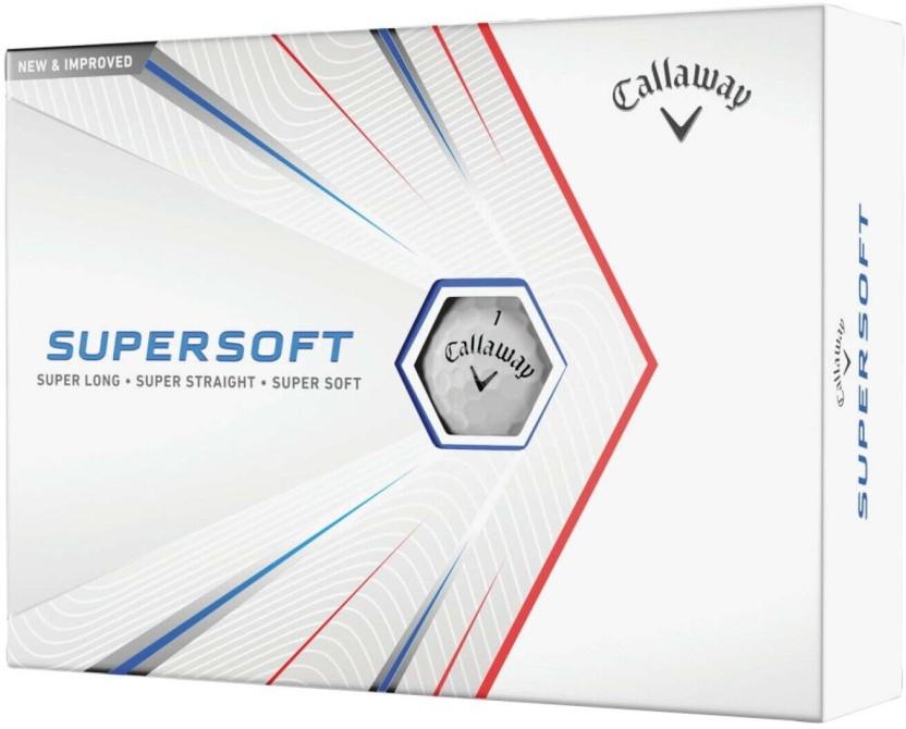 Callaway Supersoft 2023 G/Balls Golf Ball (Pack of 1, White)