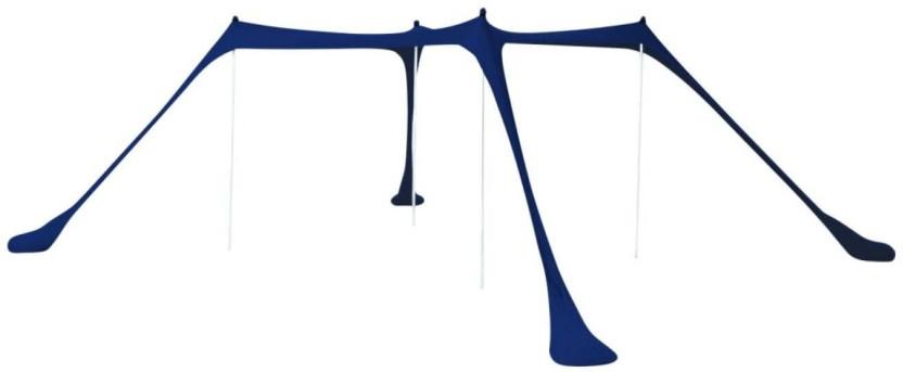 Camp Master Beach Shade Large With 4 Poles Tent - For 6 (Blue)