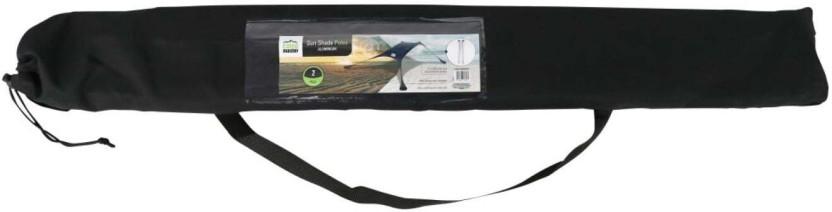 Camp Master Sun Shade Spare Poles 2-Pack Tent - For 2 (Black)