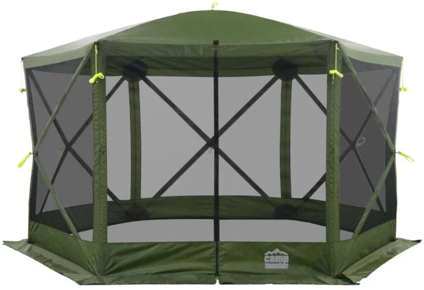 Camp Master Pop-Up Hex Gazebo Tent - For 8 Person (Multicolour)