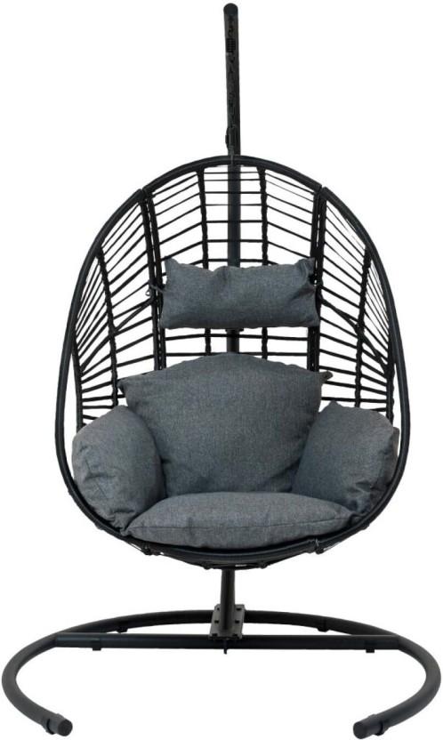 Terrace Leisure Dune hanging pod Steel Small Swing (Grey, DIY(Do-It-Yourself))