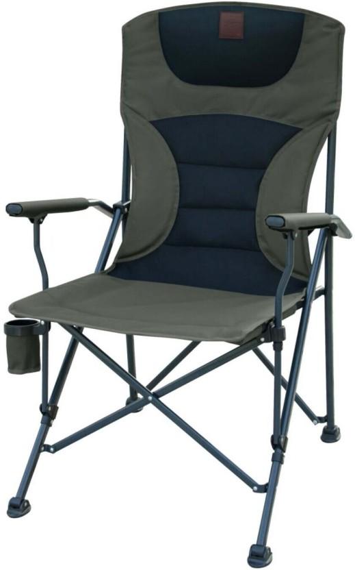Camp Master Serengeti High Back Camping  Foldable Chair (Army/Miltary green & black)