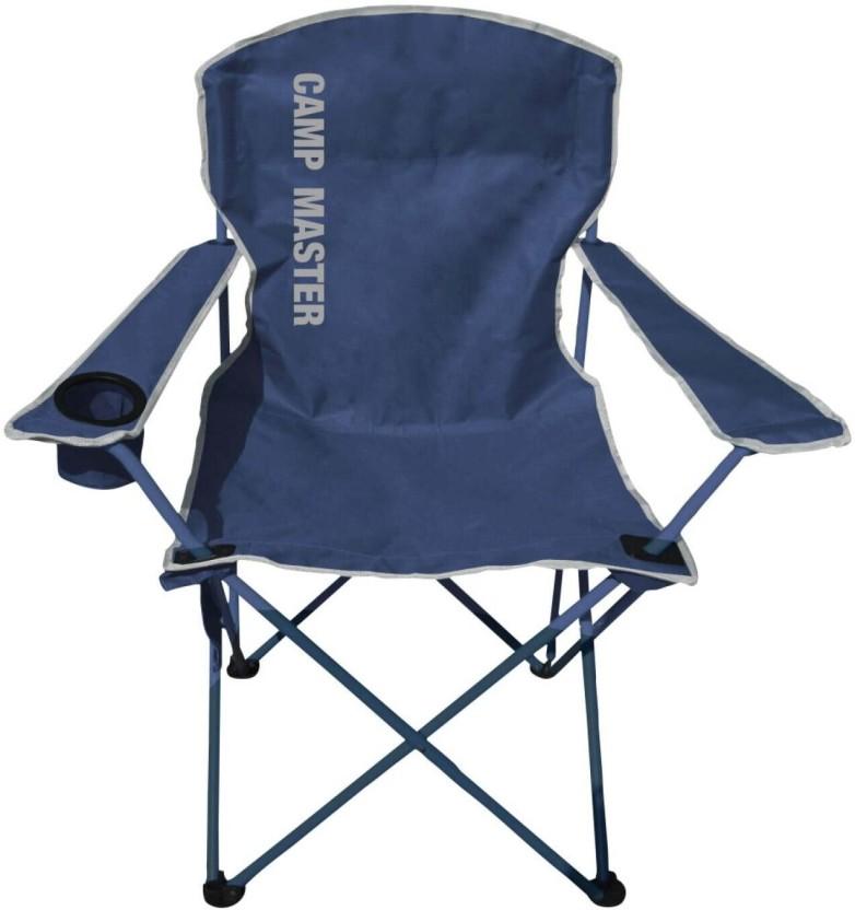 Camp Master Classic 200 Foldable Chair (Navy/Grey)