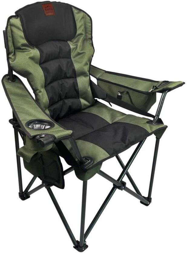 Camp Master Grand Mega  Foldable Chair (Black/Olive)