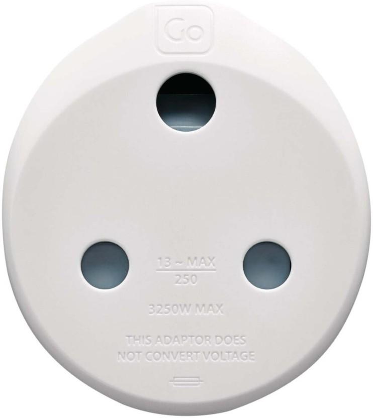 Go Travel SA-UK Worldwide Adaptor (White)