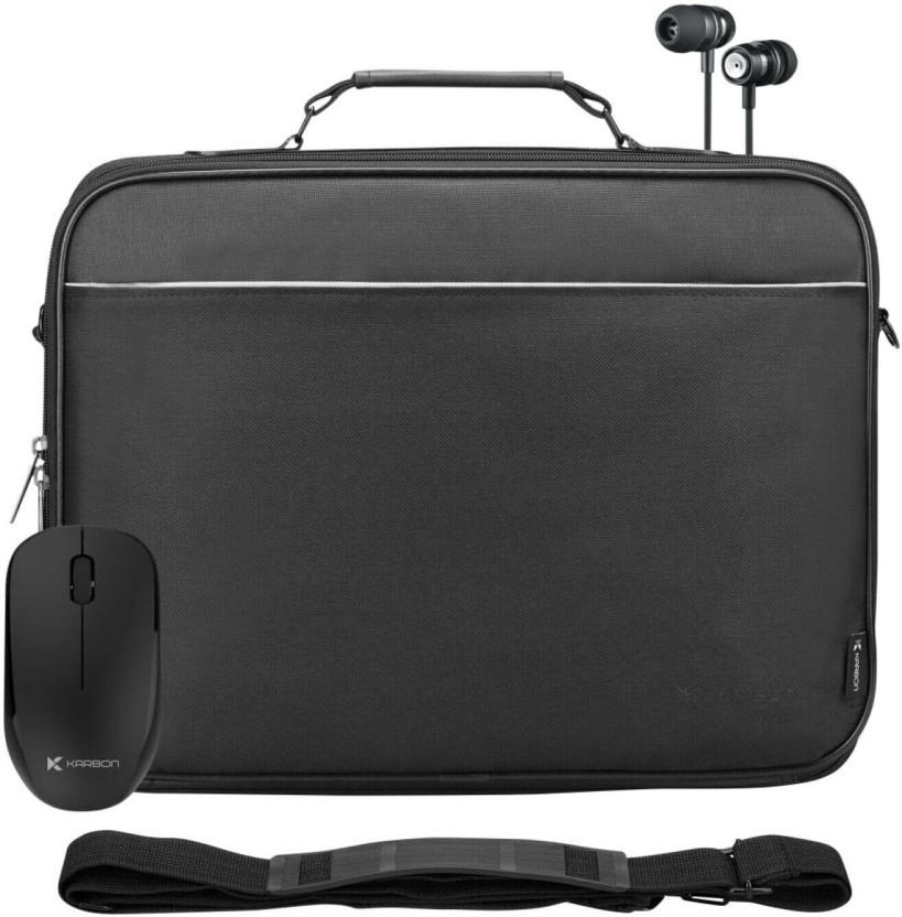 Karbon Shoulder Laptop Backpack (Black)