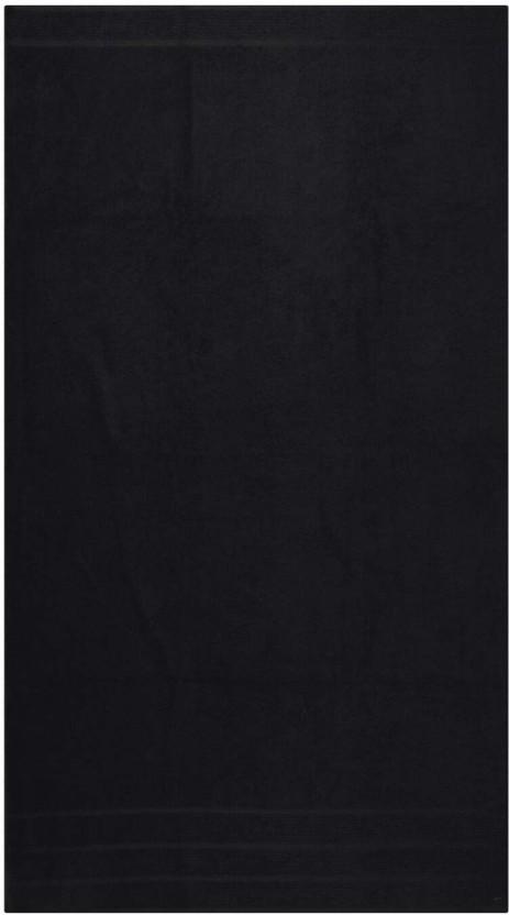 Colibri Capri Bath Sheet Cotton Bath Sheet Towel (Black, 14.8 inch x 8.4 inch)