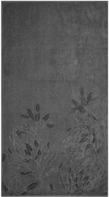 Glodina Kirstenbosch Bath Sheet Cotton Bath Sheet Towel (Grey, 150 cm x 85 cm)