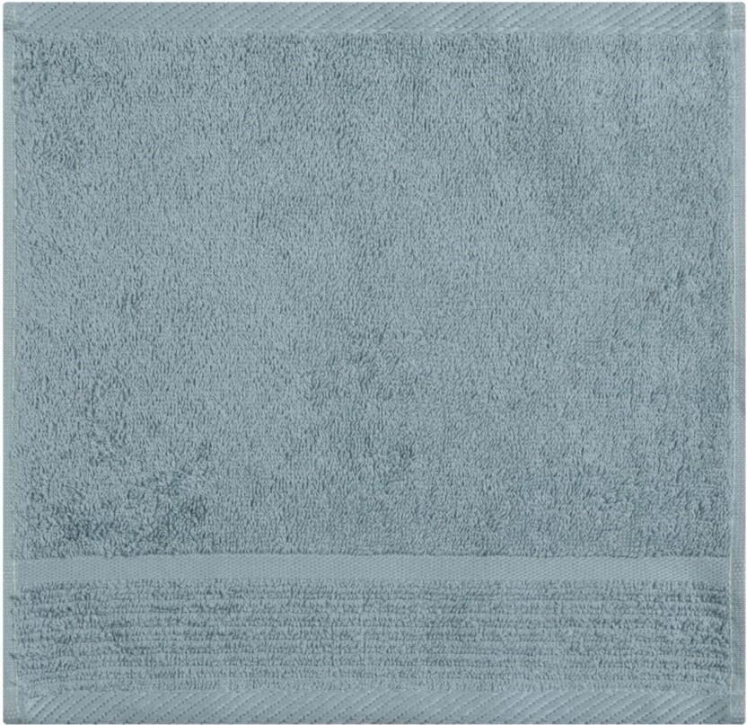 Colibri Capri Face Cloth Cotton Face Towel (Sage, 5.9 inch x 5.9 inch)