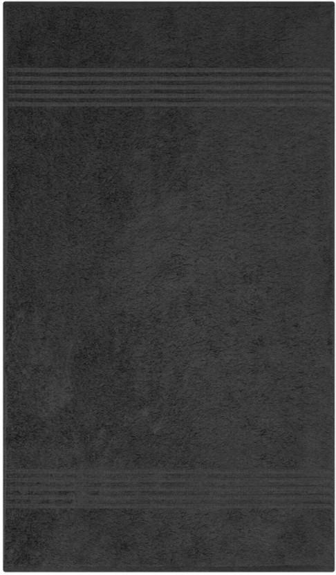 Glodina Marathon Hand Towel Cotton Hand Towel (Charcoal, 90 cm x 50 cm)