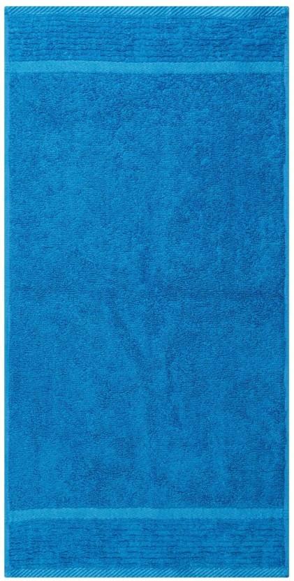 Colibri Capri Guest Towel Cotton Guest Towel (Bright Blue, 9.8 inch x 5.9 inch)