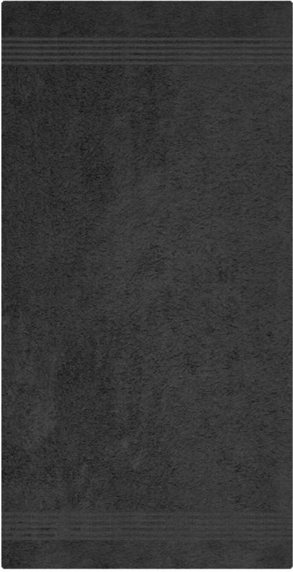 Glodina Marathon Bath Towel Cotton Bath Towel (Black, 130 cm x 70 cm)
