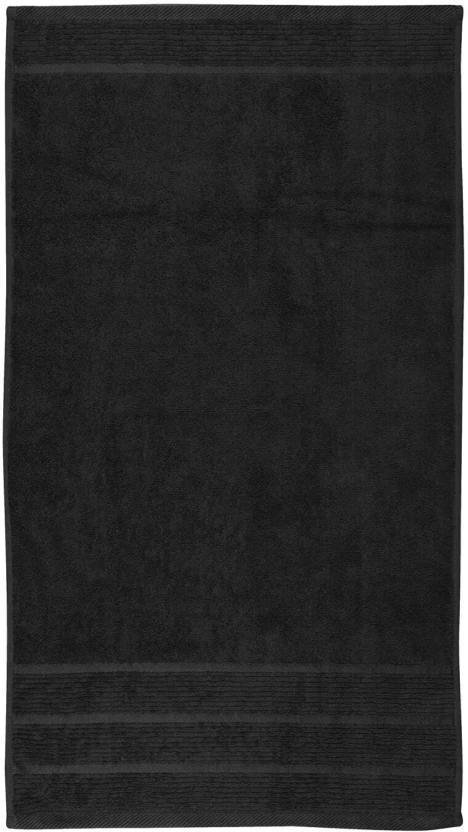 Colibri Capri Hand Towel Cotton Hand Towel (Charcoal, 8.9 inch x 6.6 inch)