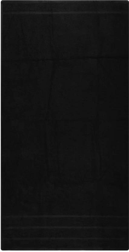 Colibri Capri Bath Towel Cotton Bath Towel (Black, 17 inch x 9.2 inch)