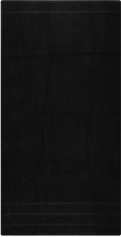 Colibri Capri Bath Towel Cotton Bath Towel (Black, 17 inch x 9.2 inch)