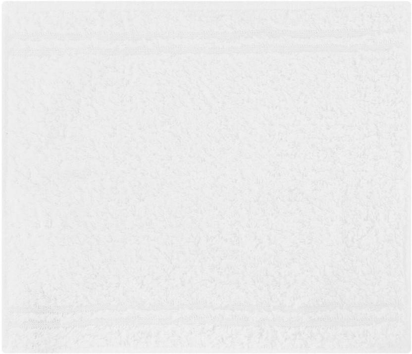 Glodina Marathon Face Cloth Cotton Face Towel (White, 30 cm x 30 mm)