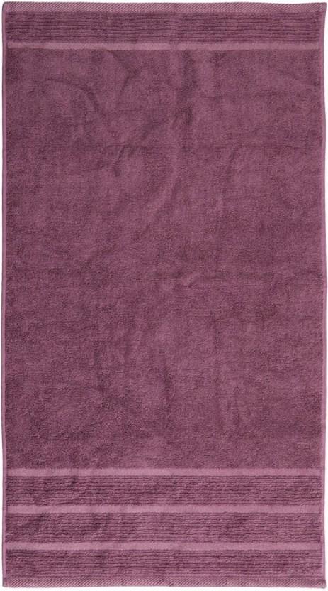 Colibri Capri Hand Towel Cotton Hand Towel (Viola, 8.9 inch x 6.6 inch)