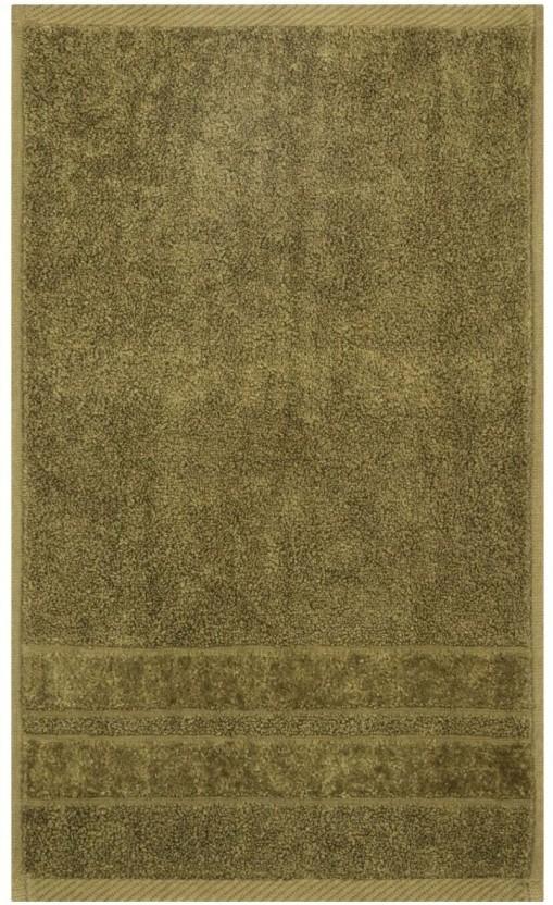 Glodina Zero Twist Guest Towel Cotton Guest Towel (Pesto, 50 cm x 30 cm)