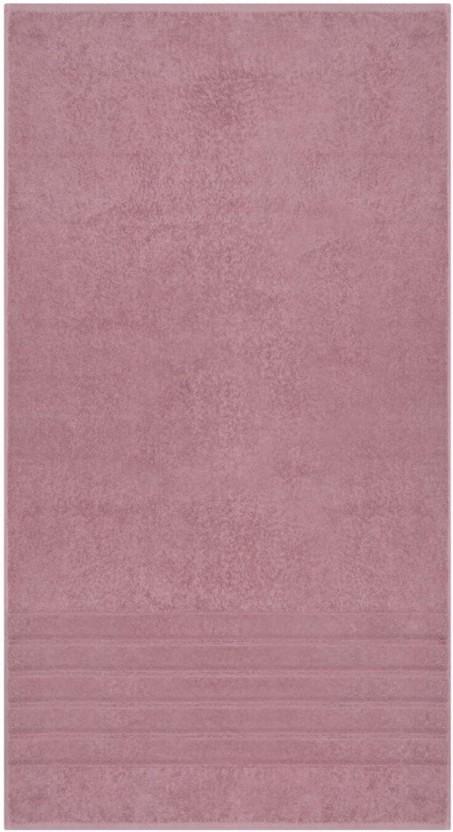 Glodina Zero Twist Bath Cotton Bath Towel (Mauve, 150 cm x 85 cm)