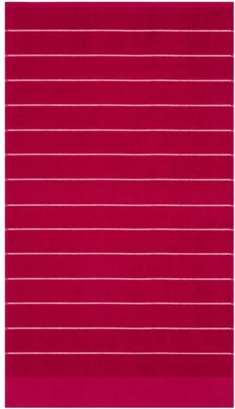 Home Living Ribbed Zero Twist Hand Towel Cotton Hand Towel (Magenta, 6.6 inch x 8.9 inch)