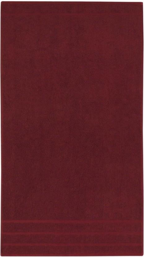 Colibri Capri Bath Towel Cotton Bath Towel (Berry, 17 inch x 9.2 inch)