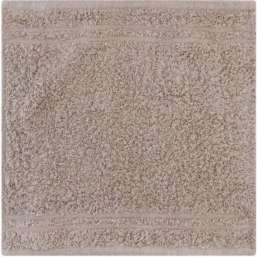 Glodina Marathon Face Cloth Cotton Face Towel (Brown, 30 cm x 30 cm)