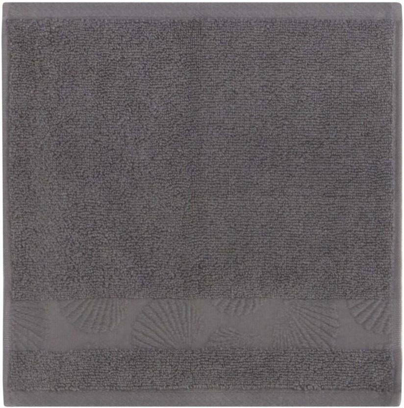 Home Living Cove Zero Twist Face Cloth Towel Cotton Face Towel (Slate Grey, 150 mm x 150 mm)