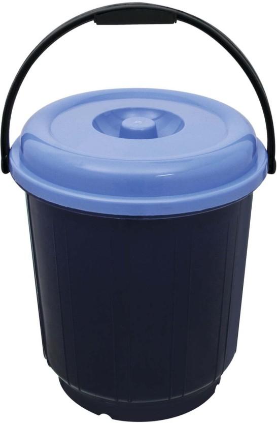 Unica 22 L Plastic Bucket (Blue)