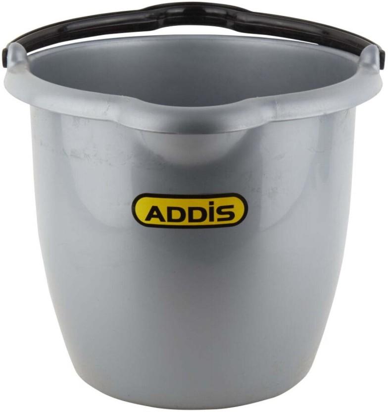 Addis 13 L Steel Bucket (Grey)