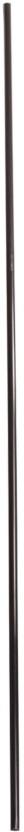 Rufflette Brown Curtain Rods (300 cm x 6 cm) (Pack of 1)